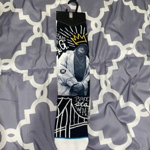 Stance Anthem,the notorious B.I.G. Long socks, size large